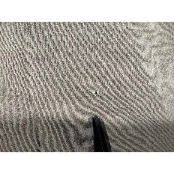 Standard James Perse Brown Cotton Crew Short Sleeve T-shirt Sz 1 Small USA Flaw - Picture 7 of 9